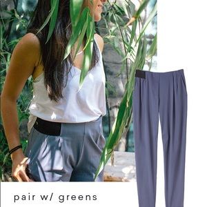 ADAY Limited Edition Mineral Turn It Up Tapered Pants Medium